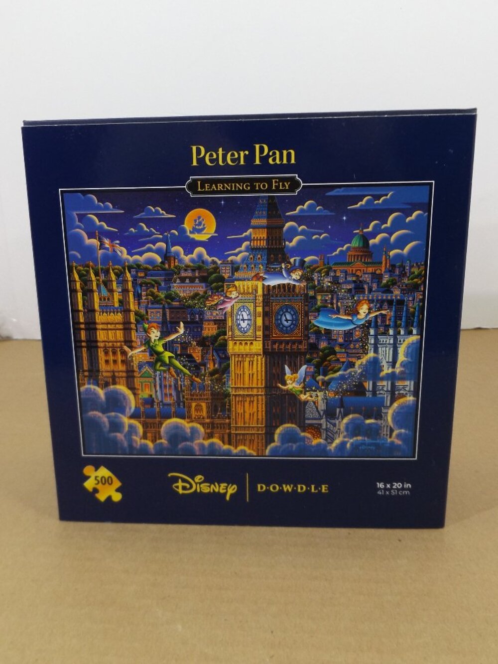 Peter Pan Learning to Fly - Disney Dowdle 500 Piece Jigsaw Puzzle